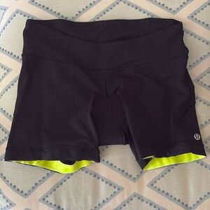 Lululemon Velo Vixen Padded Cycling Shorts no size